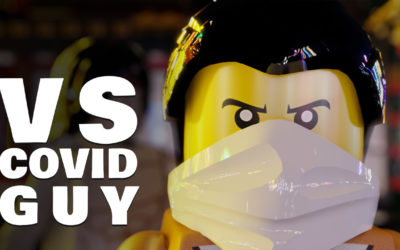 Lego Mortal Kombat : Liu Kang vs Covid Guy